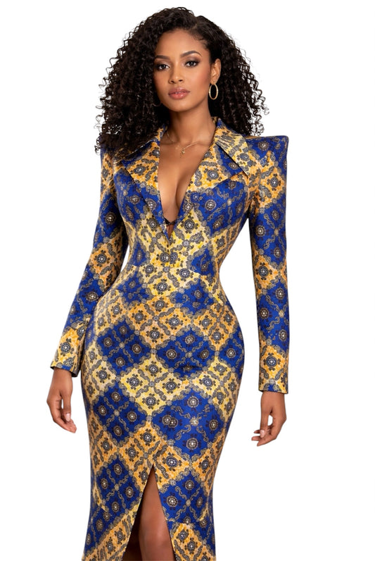 Robe longue - super wax